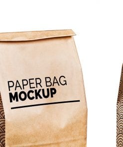 Paper Bag Mockup 3