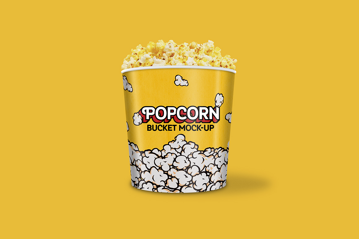 Download Popcorn Bucket Mockup Mockupslib