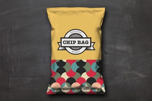 Chip Bag Mockup 6