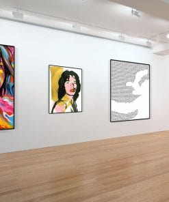 Download 6 Photorealistic Art Gallery Mockup Mockupslib