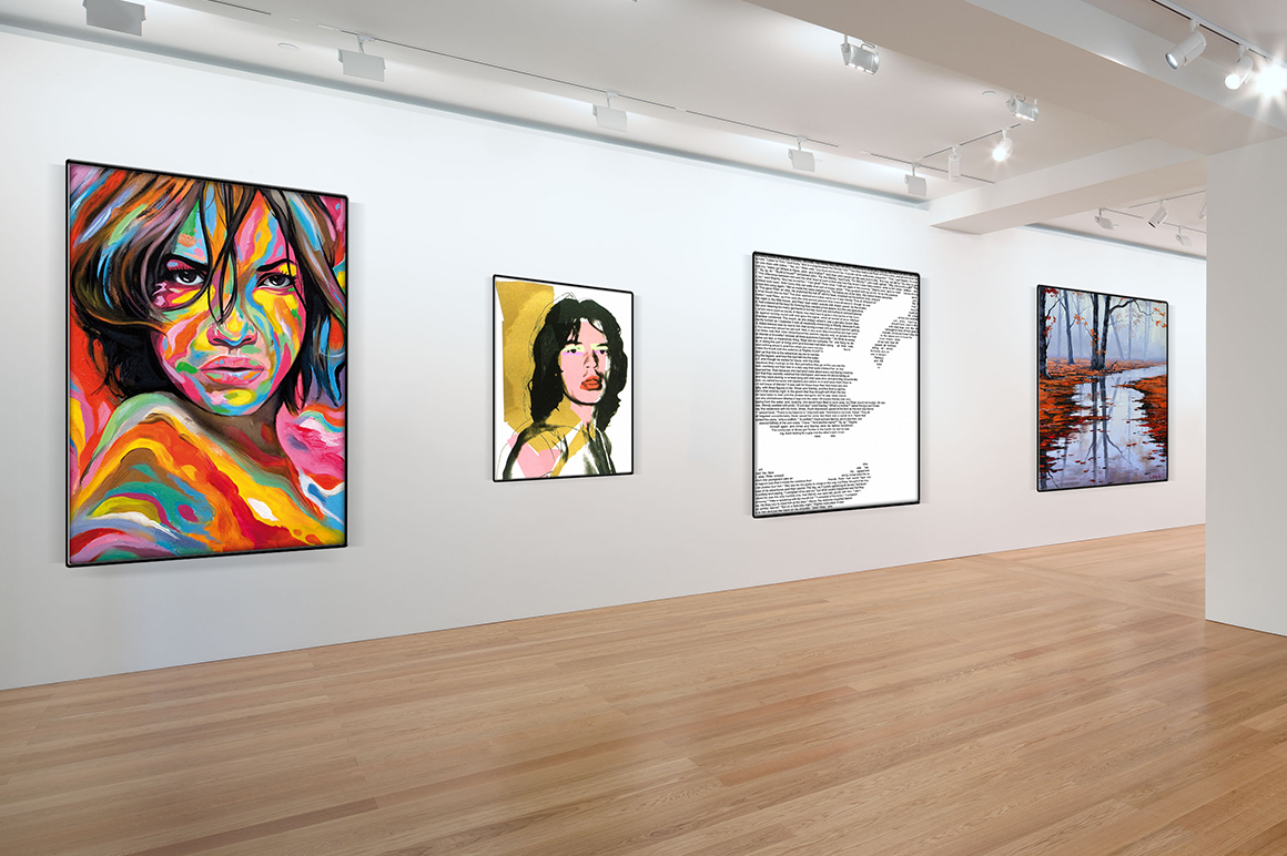 Download 6 Photorealistic Art Gallery MockUp | Mockupslib