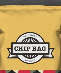 Chip Bag Mockup 3