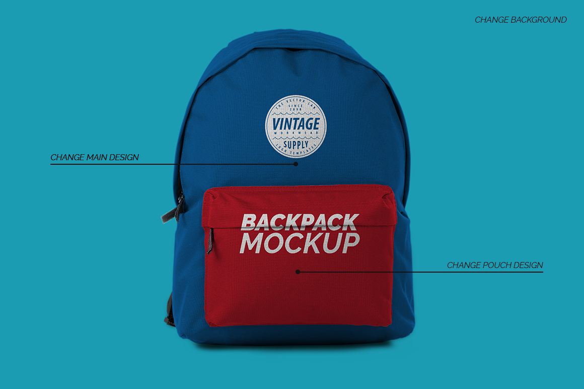 Backpack Bag Mockup Mockupslib