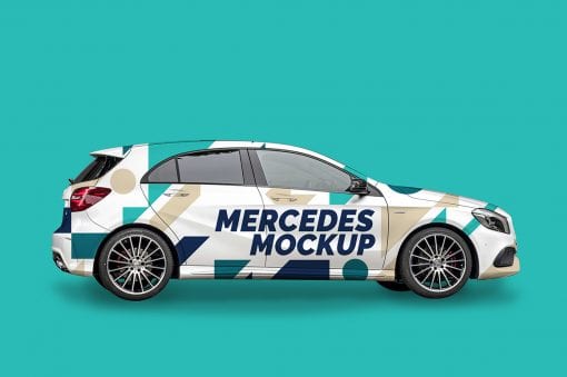 Mercedes A Mockup 1