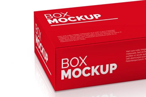 Rectangular Box Mockup 3