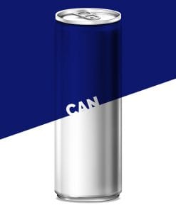 Energy Drink Can Mockup 3