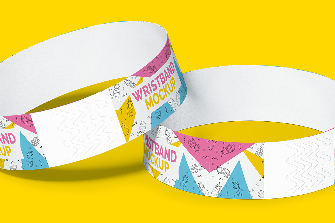 Download Event Wristband Bracelet Mockup Mockupslib