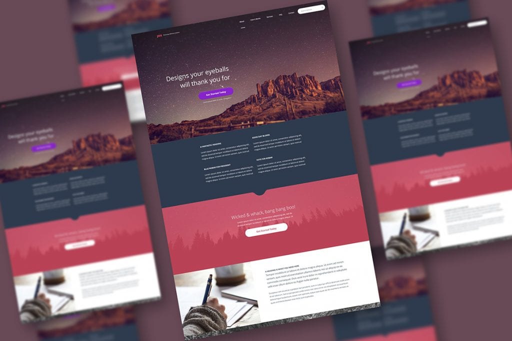 Website Showcase Mockup | Mockupslib