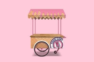 Street Food Cart Mockup | Mockupslib