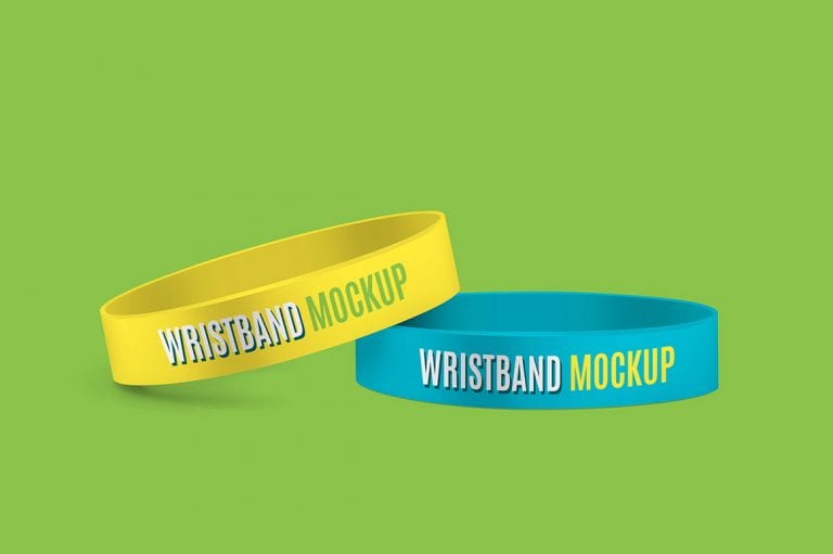 Download Silicone Wristband Mockup | Mockupslib