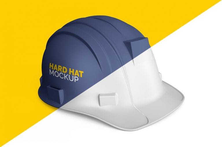 Download Hard Hat Mockup (Construction Helmet) | Mockupslib