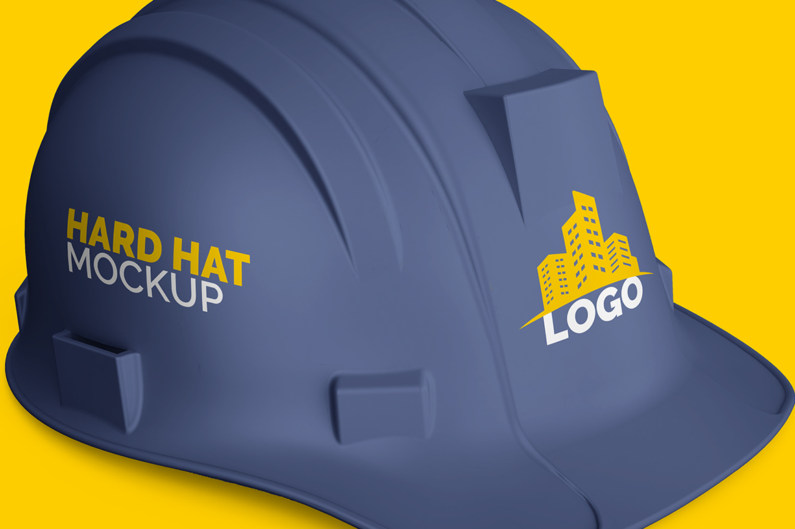 Download Hard Hat Mockup (Construction Helmet) | Mockupslib