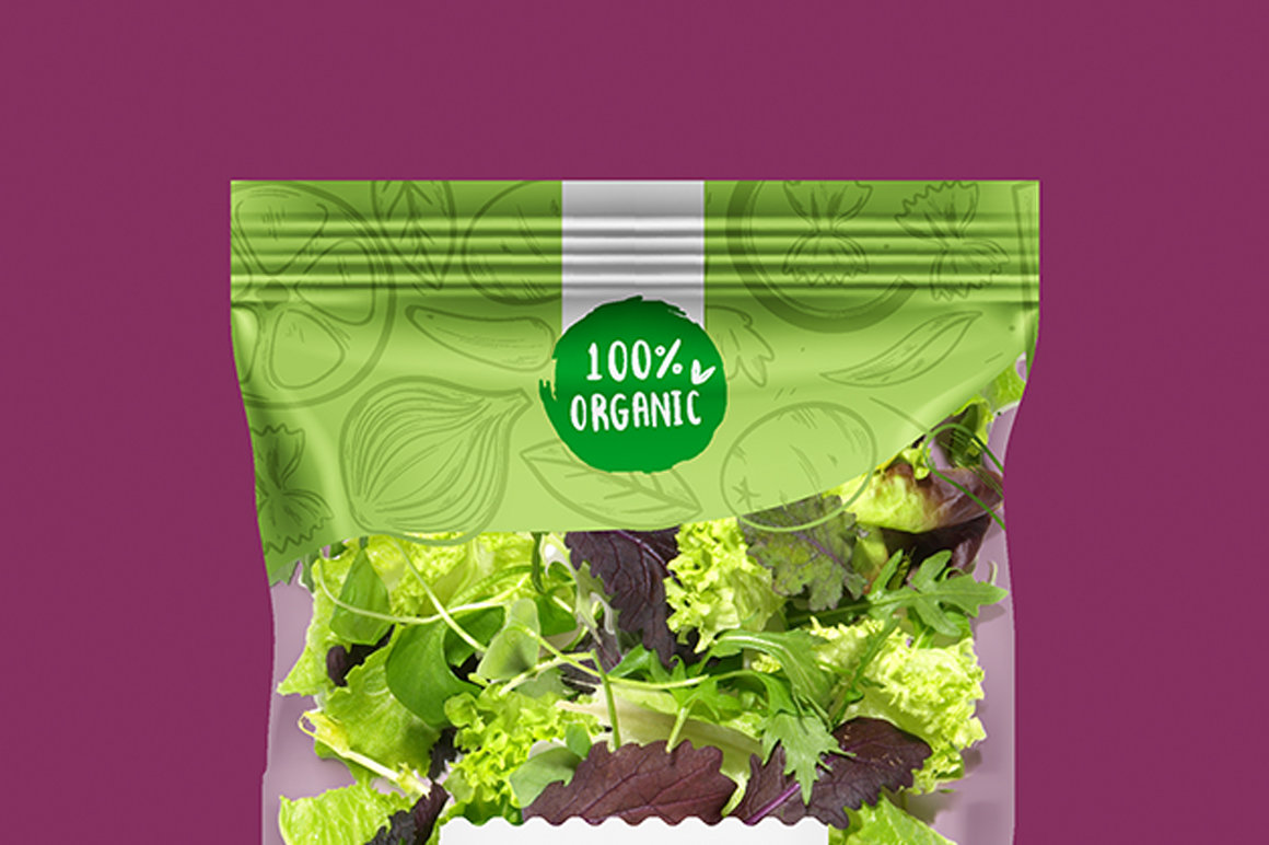 Download Salad Plastic Bag Mockup Mockupslib