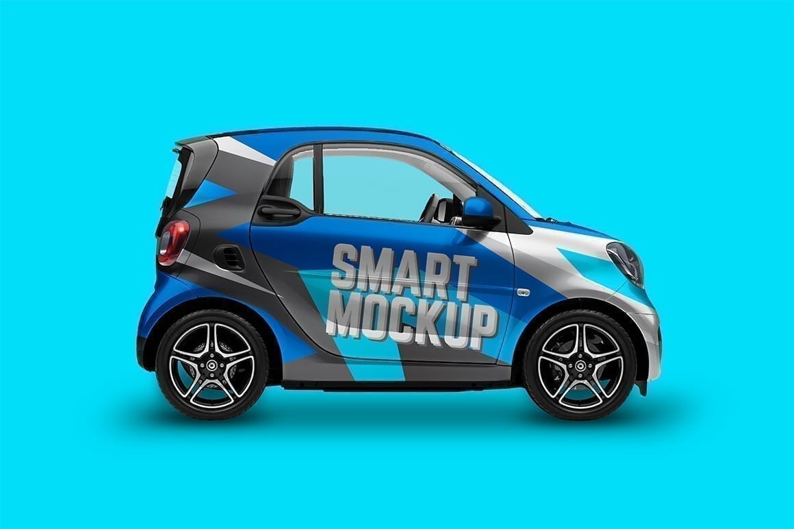 Download Smart Fortwo Mockup Mockupslib