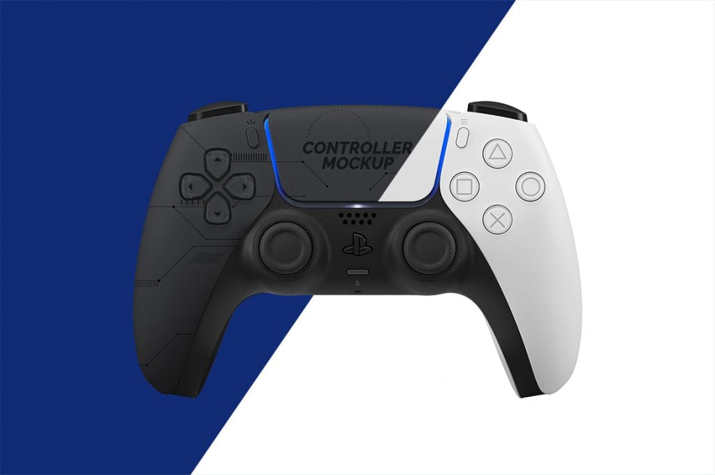 PS5 Game Controller Mockup | Mockupslib